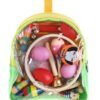Puidust muusikainstrumendid (24tk) seljakotis