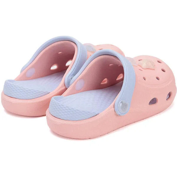 D.D Step clogs roosa täheke J091-51713C - Image 4
