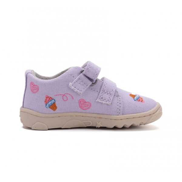 D.D Step tekstiilist barefoot jalanõud lilla 077 - Image 3