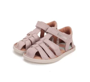 D.D Step barefoot nahast sandaalid 076-51736 baby pink
