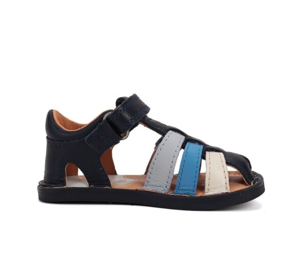 D.D Step barefoot nahast sandaalid 076-51736 royal blue - Image 4