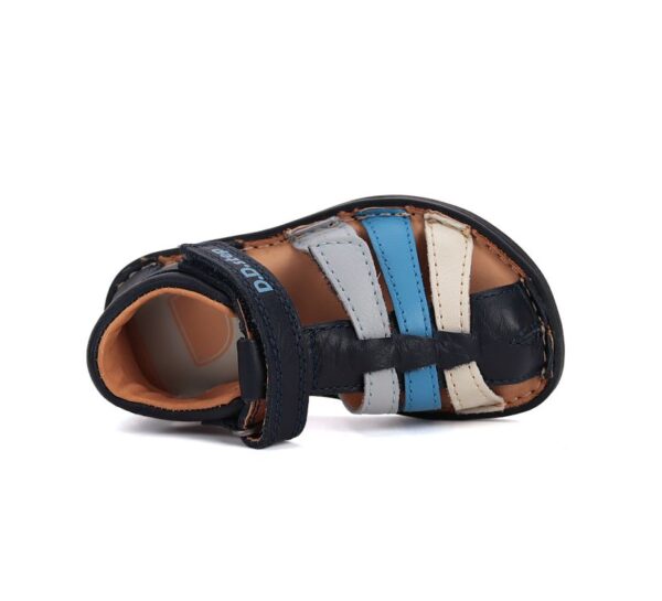 D.D Step barefoot nahast sandaalid 076-51736 royal blue - Image 5