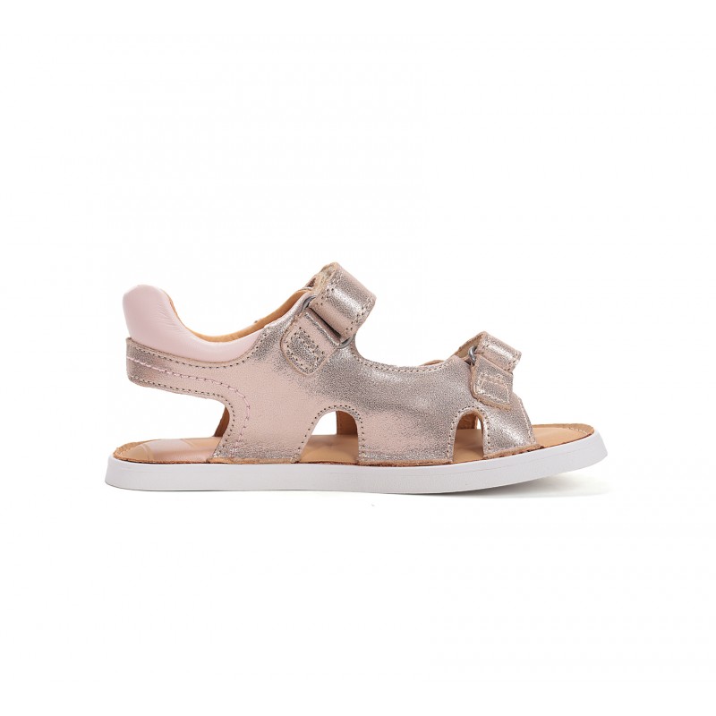 D.D Step barefoot nahast sandaalid G076-61262B kuldne - Image 6