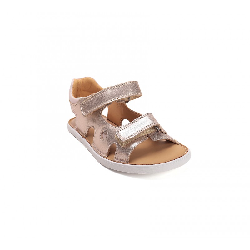 D.D Step barefoot nahast sandaalid G076-61262B kuldne - Image 8